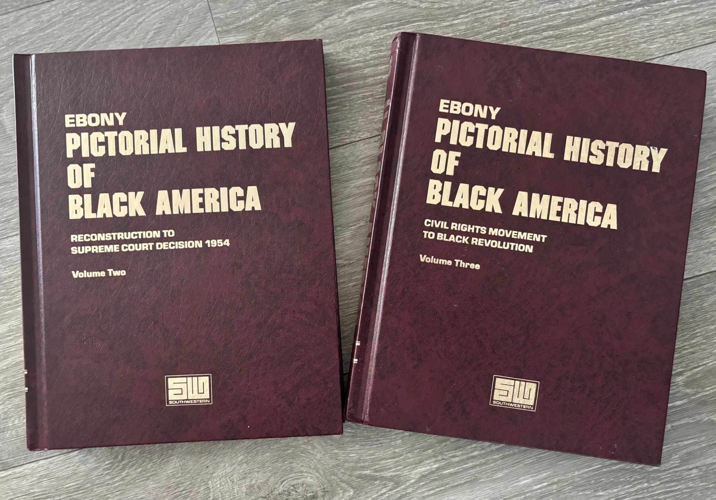 Ebony Pictorial History of Black America, Volume 2 & 3