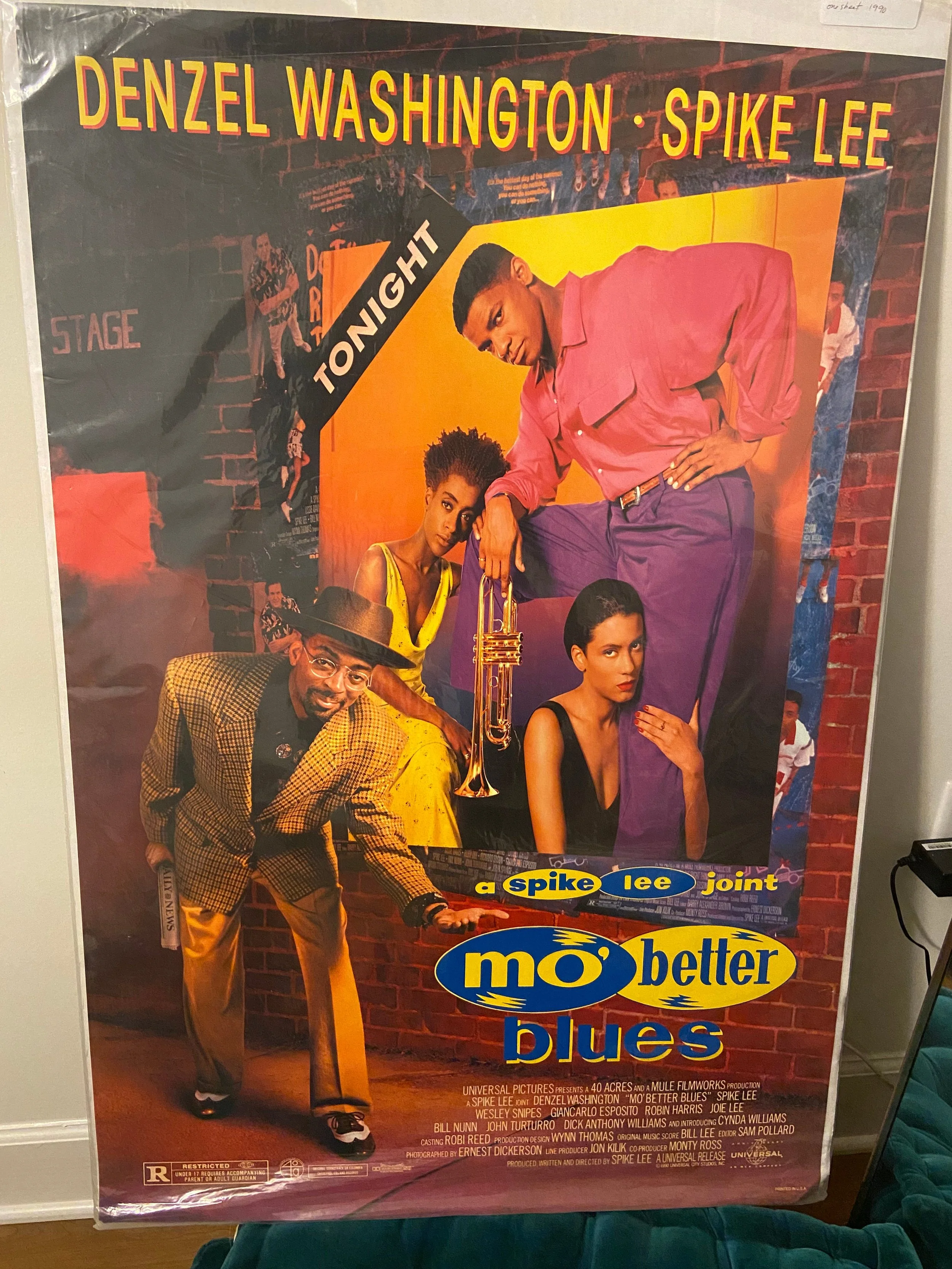 Mo’ Better Blues &amp; School Daze Original Movie Posters 