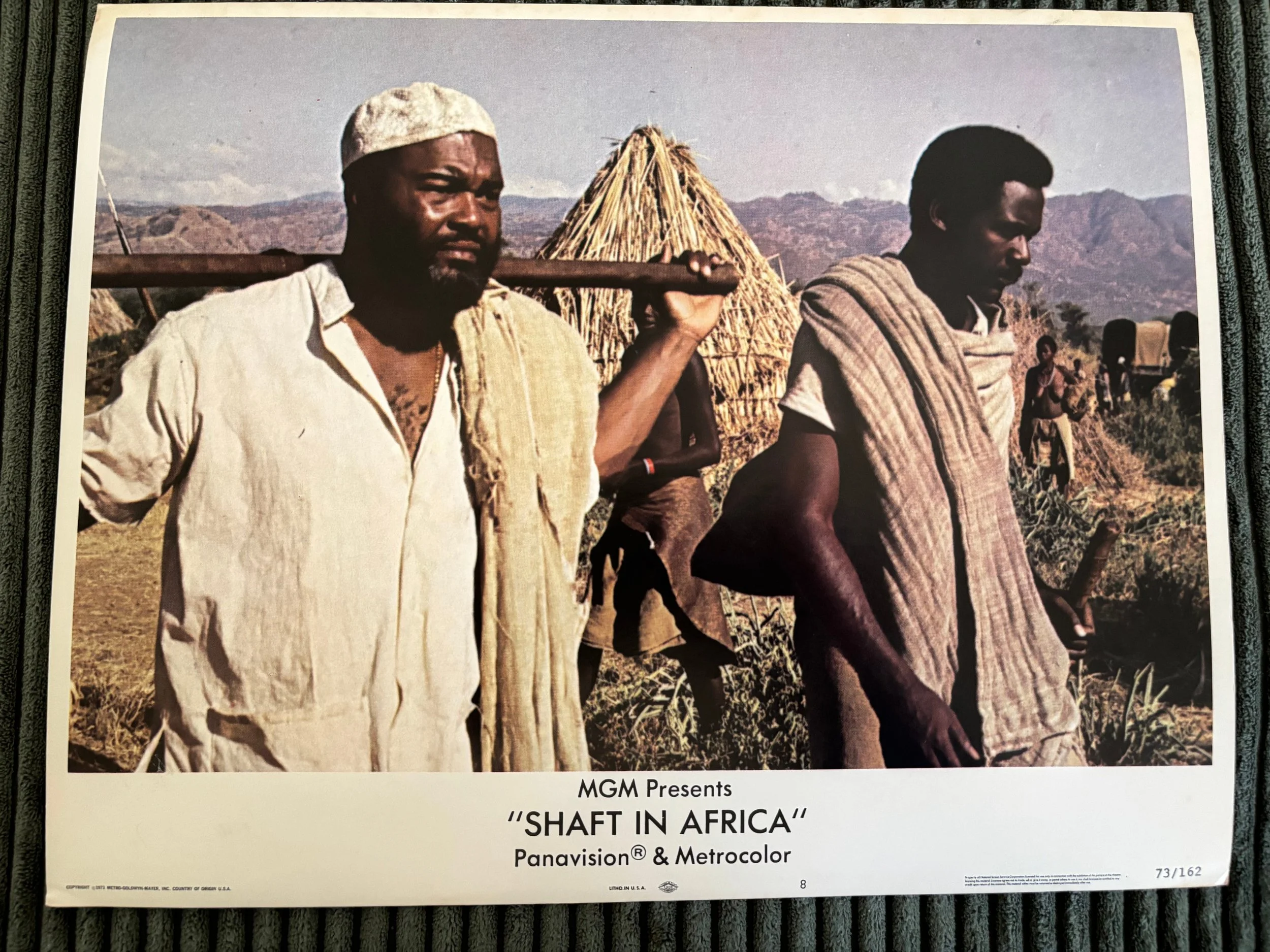 'Shaft in Africa' (1973) Lobby Cards (4 of 8)