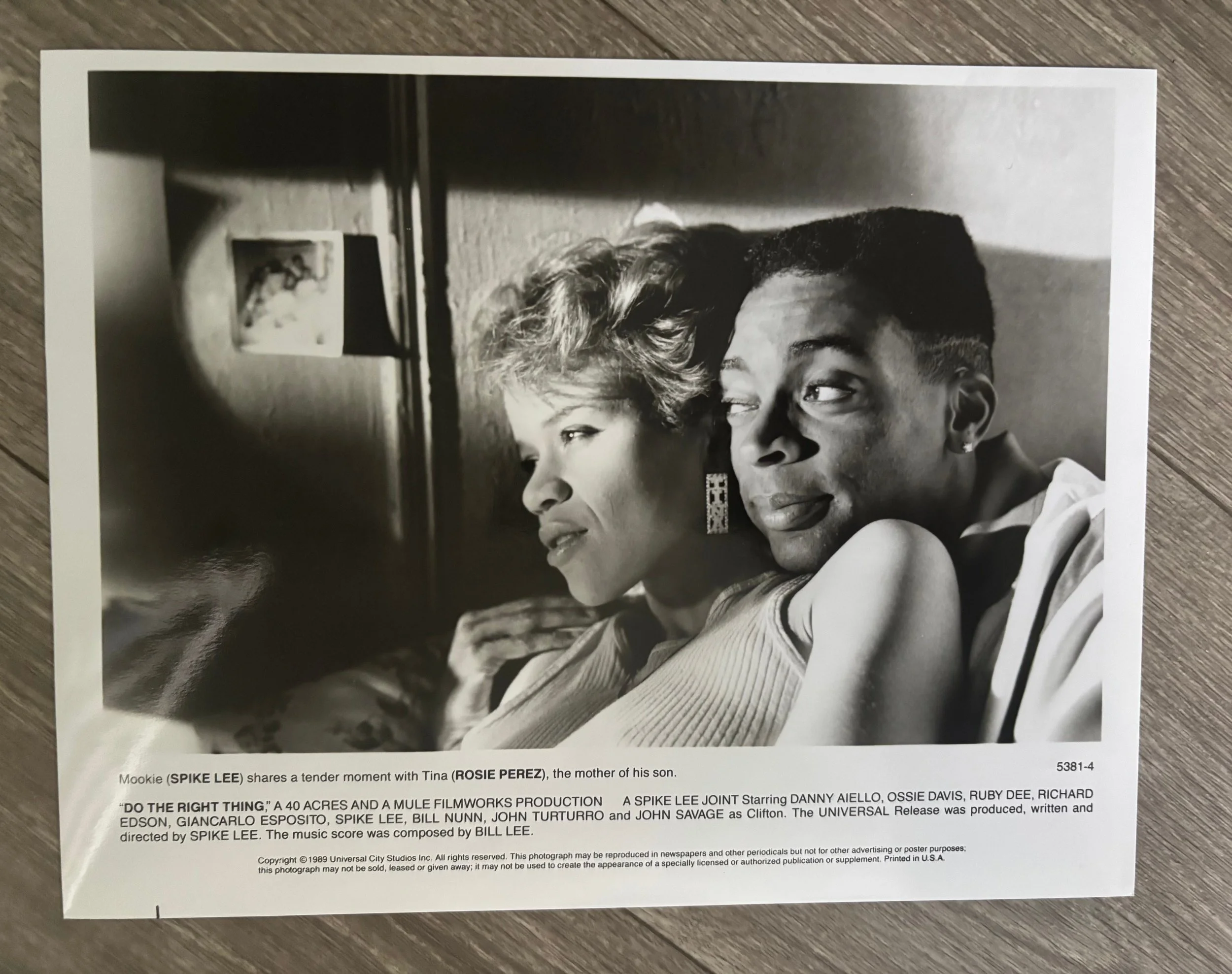 Do the Right Thing  Original Press Photo 4 of 5 (1989)