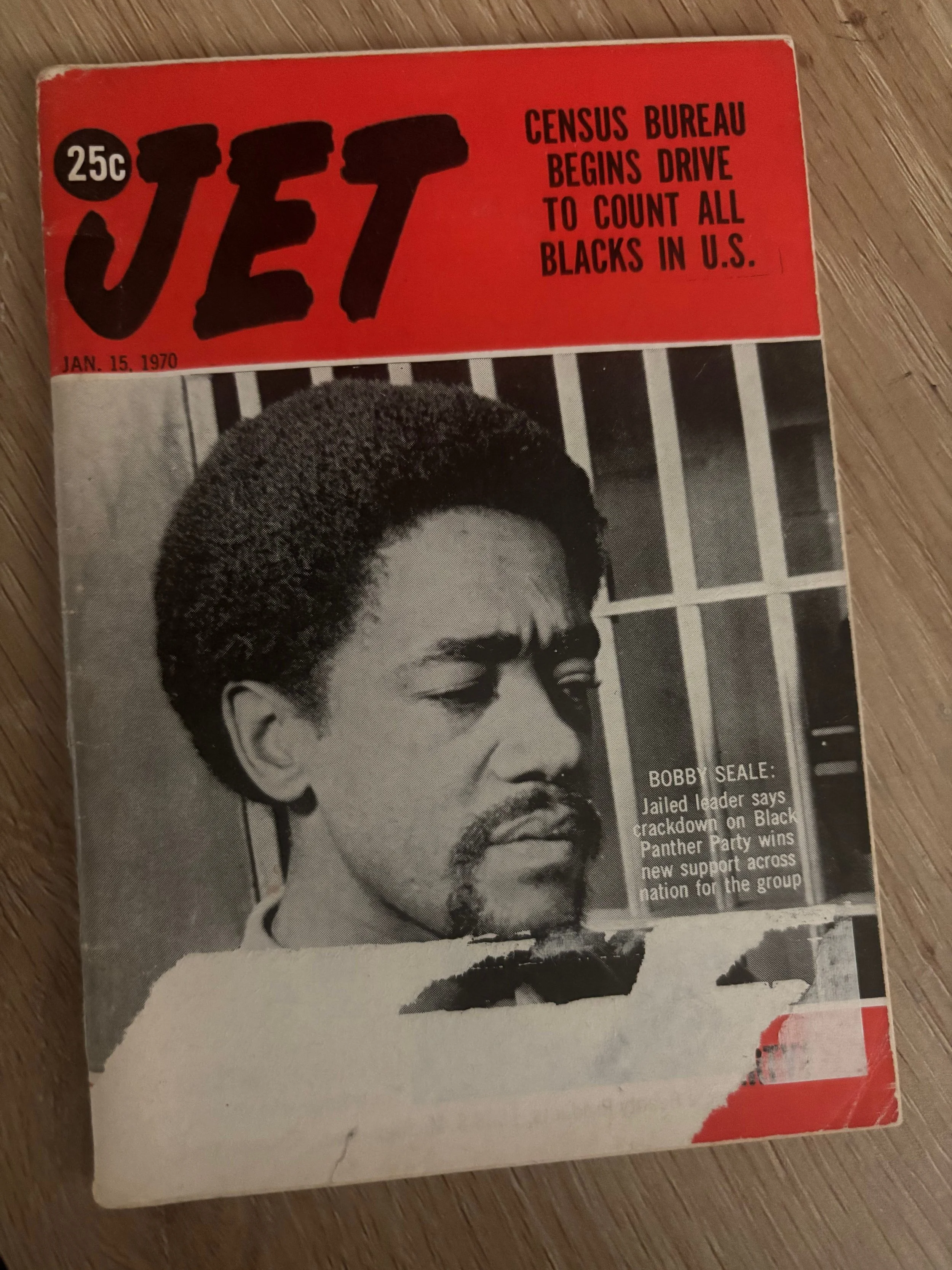 Jet Magazine 1970 (Bobby Seale Cover)