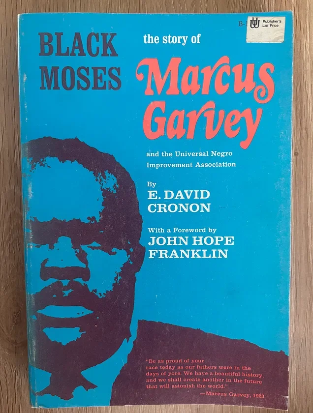 Black Moses: The story of Marcus Garvey (1969)  - Book