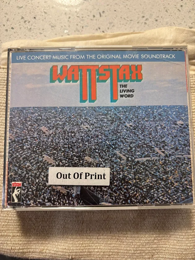 1972 live music concert recording of Wattstax (digitally remastered 1989 edition, now Out of Print) 