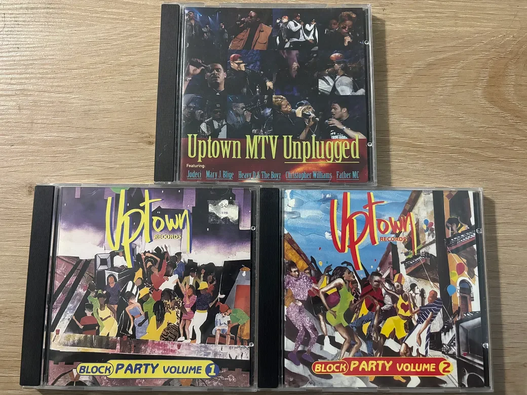 1993 Uptown MTV Unplugged &
1996 Uptown Records Block Party Volume 1&2