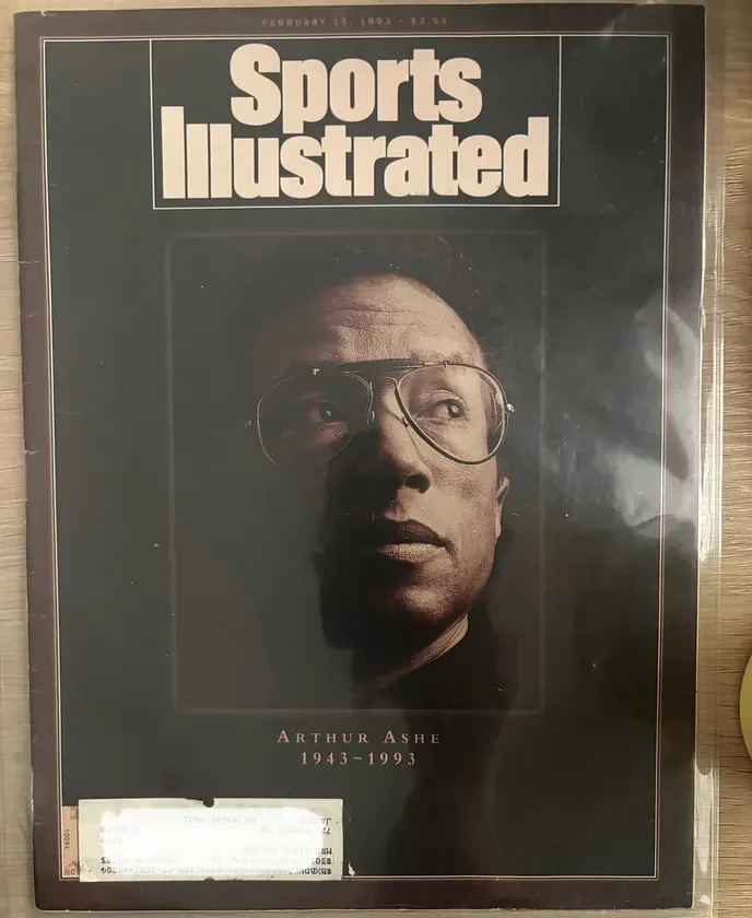 1993 Sports Illustrated Magazine  (Arthur Ashe Cover)
