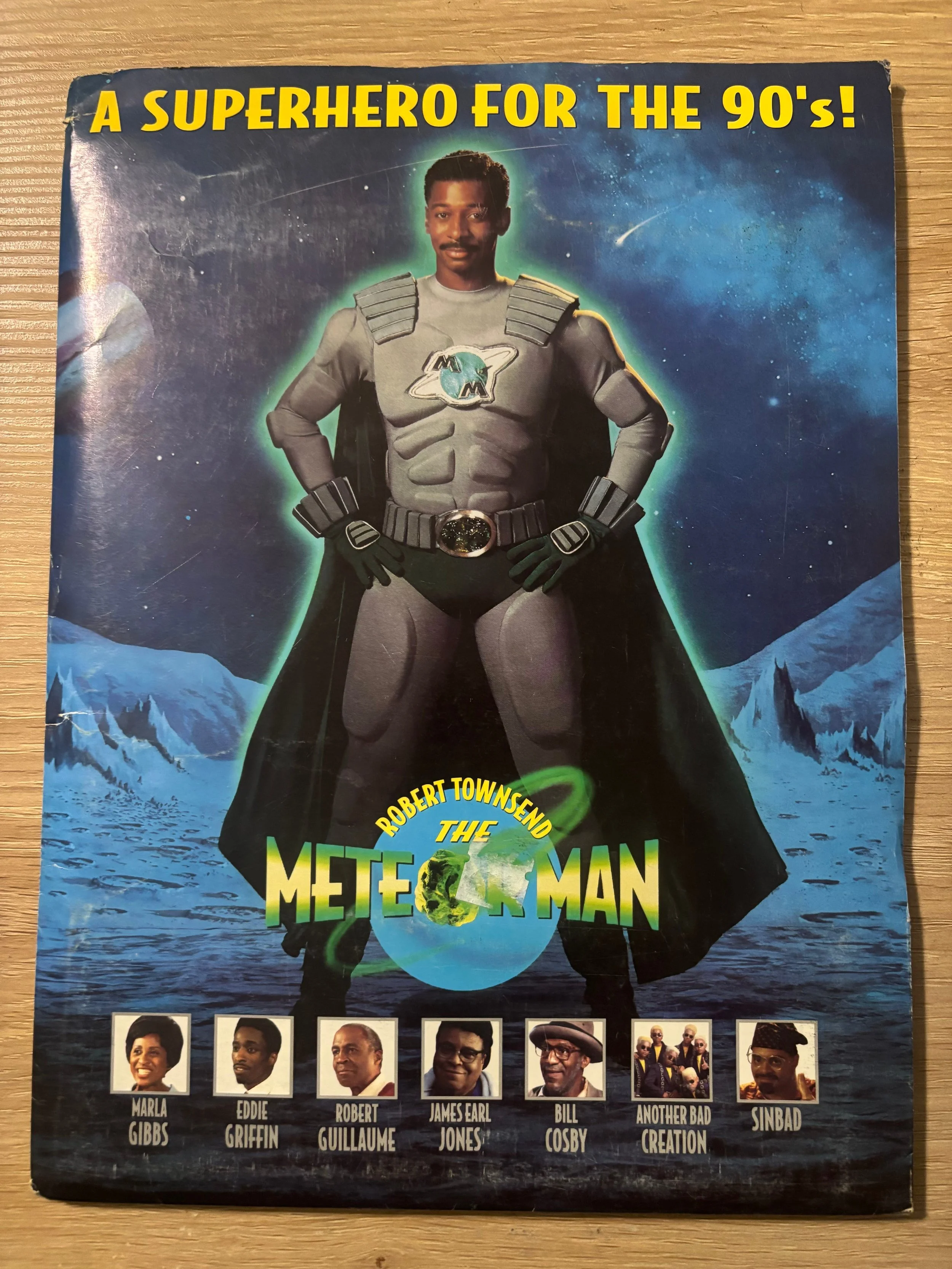 The Meteor Man ☄️ Press Kit (1993) - All content included 
