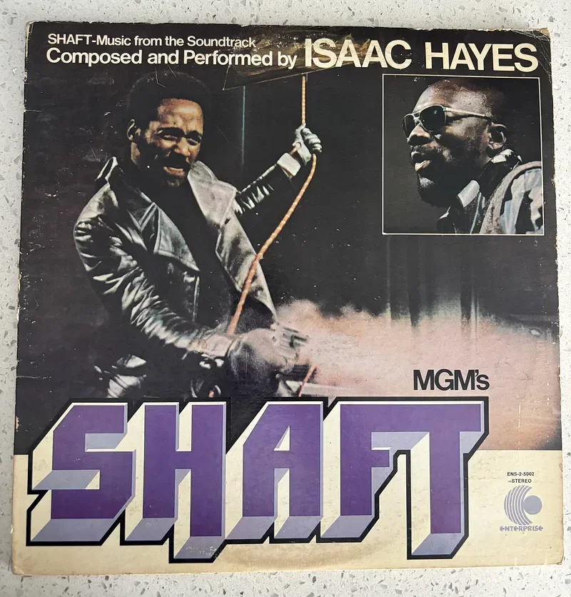 Isaac Hayes: Shaft original soundtrack Vinyl (1971) 