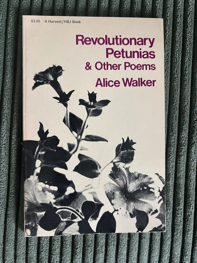 Revolutionary Petunias & Other Poems by Alice Walker (1973) - Book