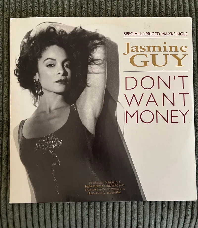 Jasmine Guy ‘Don’t Want Money’ Vinyl (1991) 