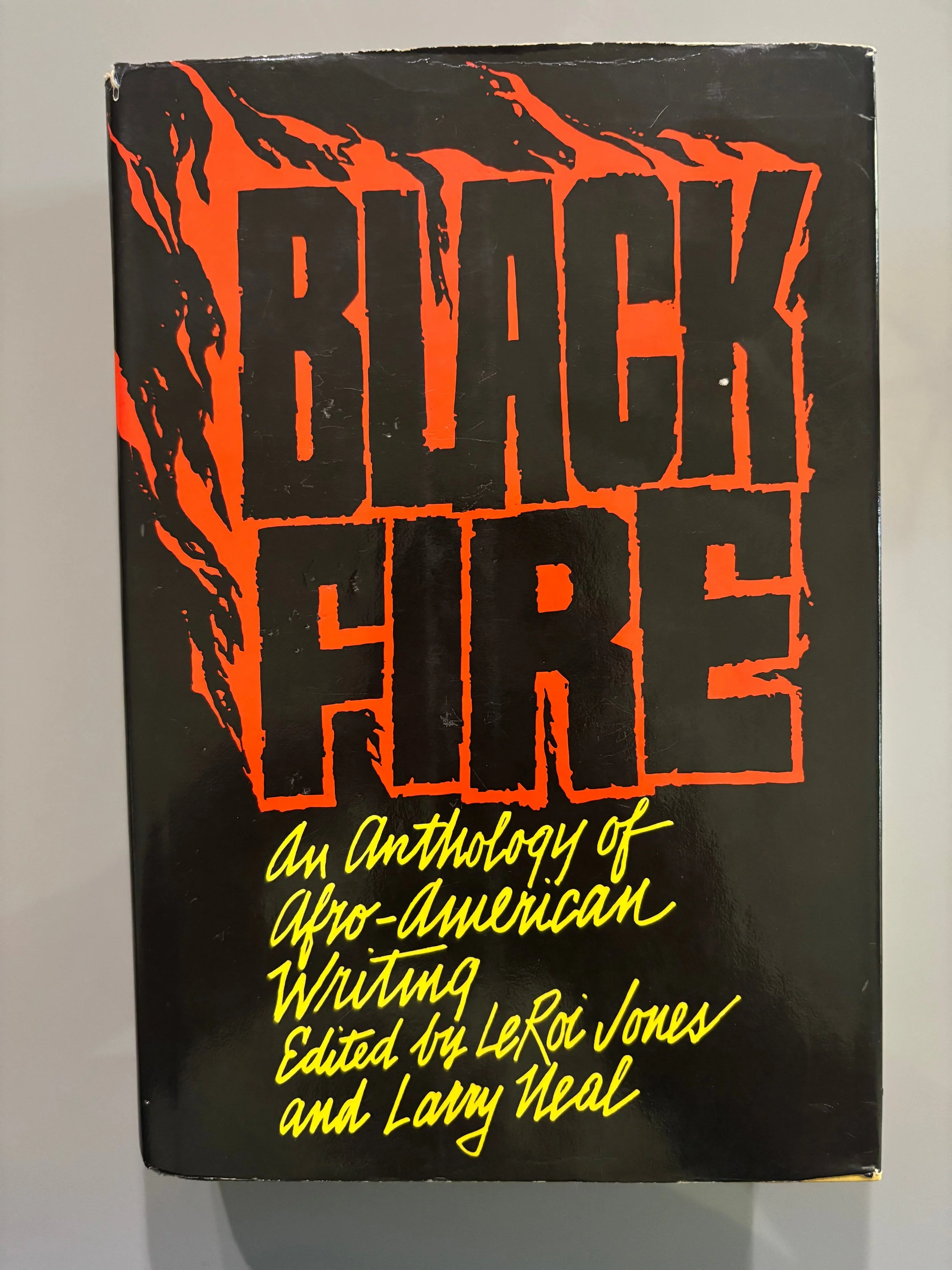 Black Fire: An Anthology of Afro-American Writing (1968) - Book