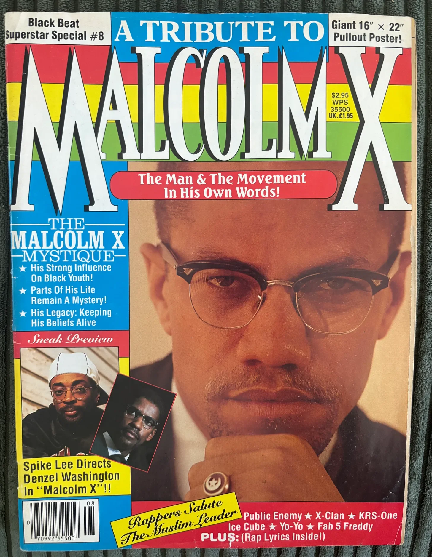 1992 Black Beat Magazine: A Tribute to Malcolm X