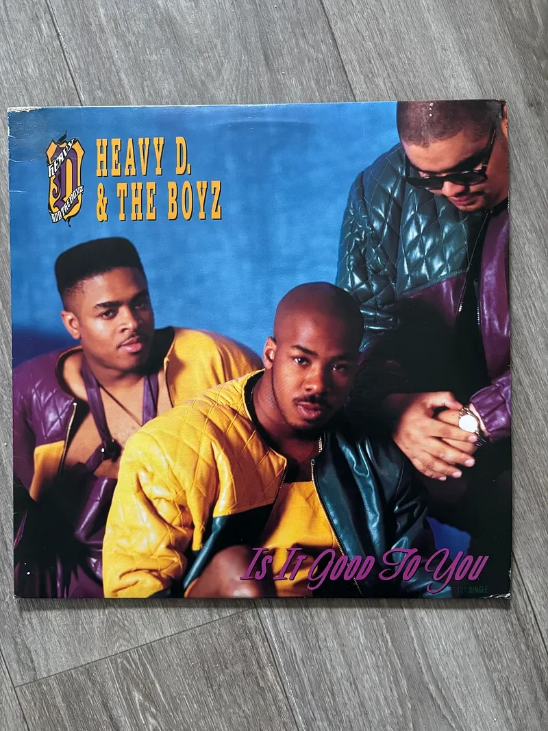 Heavy D & The Boyz ‘Is it Good to You’ Vinyl (1991) 