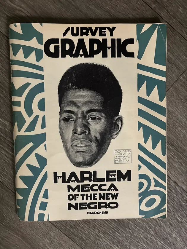 Survey Graphic: Harlem Mecca of the New Negro (March 1925) - Reprinted 1980 by Black Classic Press