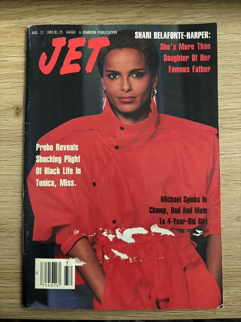 1985 Jet Magazine - Shari Belafonte-Harper Cover