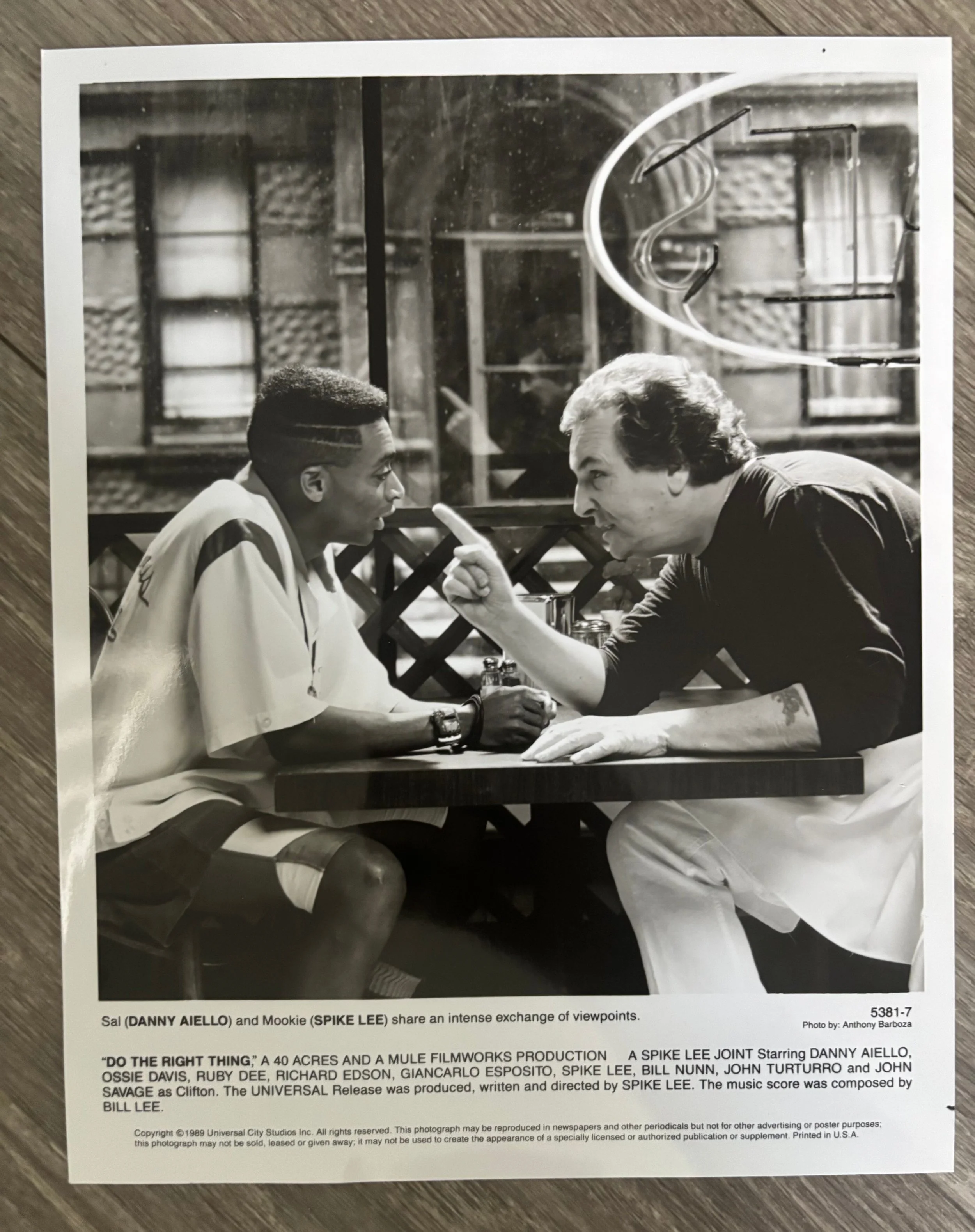 Do the Right Thing Original Press Photo 5 of 5 (1989)