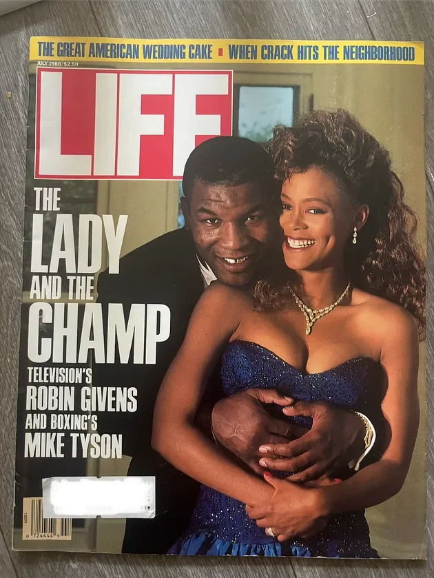 Life Magazine: The Lady and the Champ - Robin Givens and Mike Tyson Cover (1988)