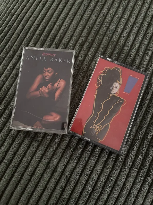 1986 Rapture (Anita Baker) & Control (Janet Jackson) - Cassette Tapes