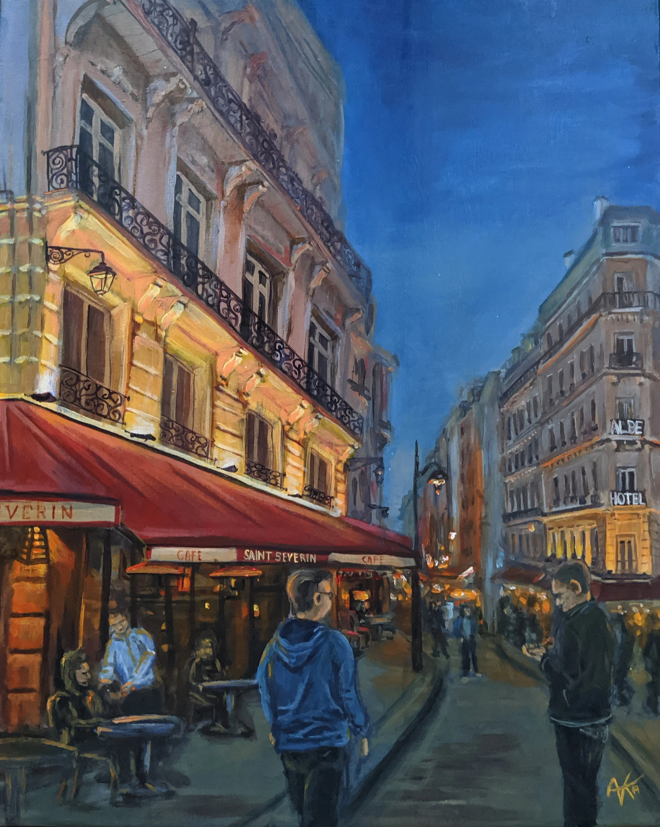 Paris latin quarter