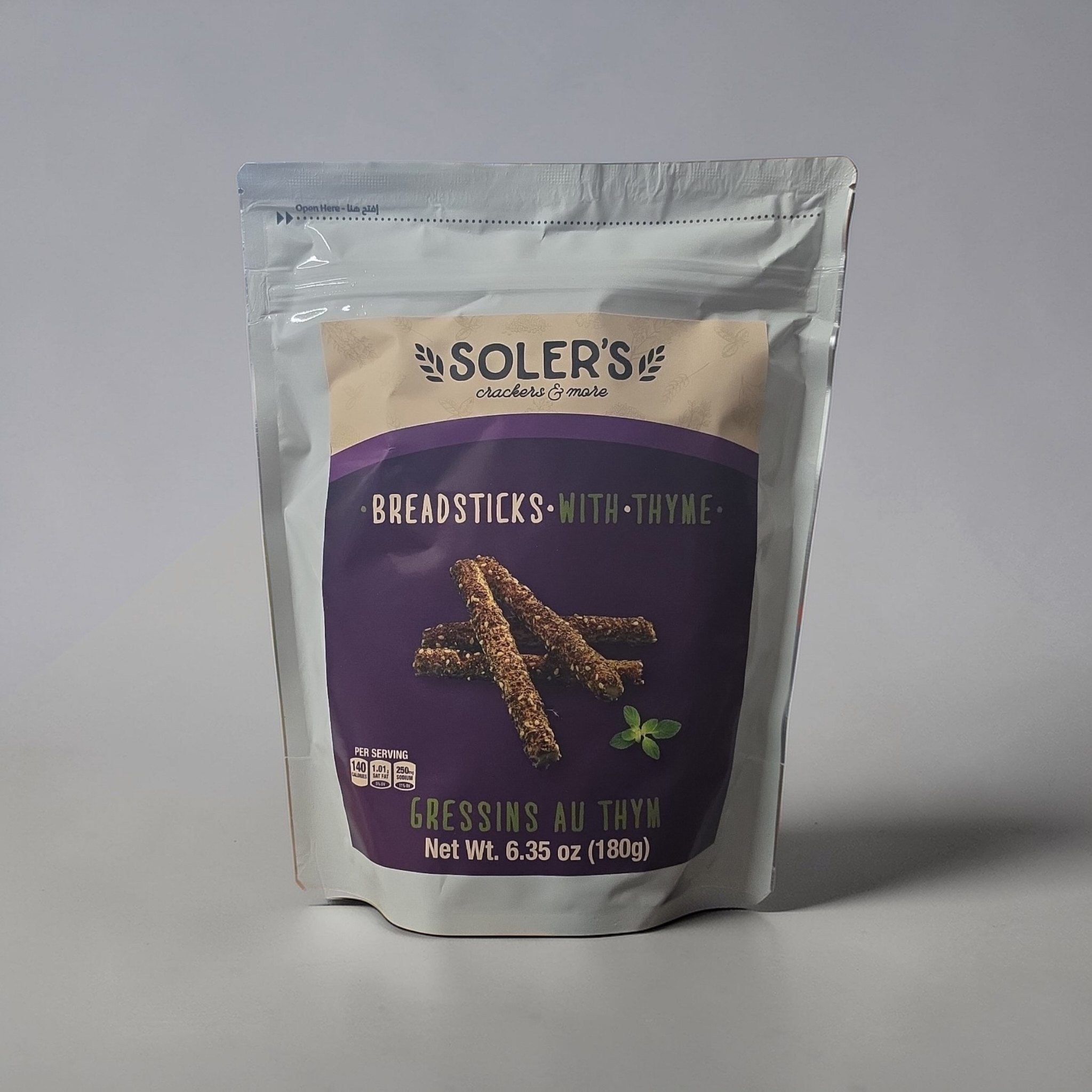 Breadsticks With Thyme 180g