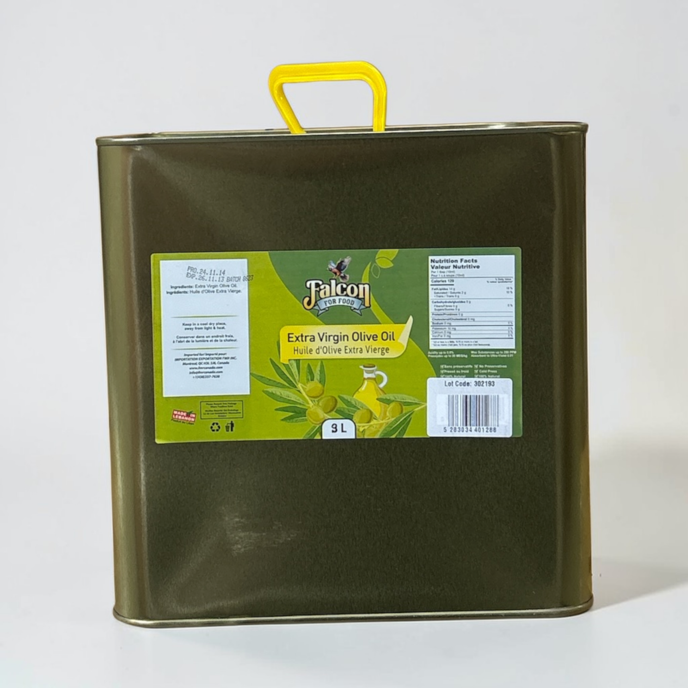 FALCON Extra Virgin Olive Oil 9L