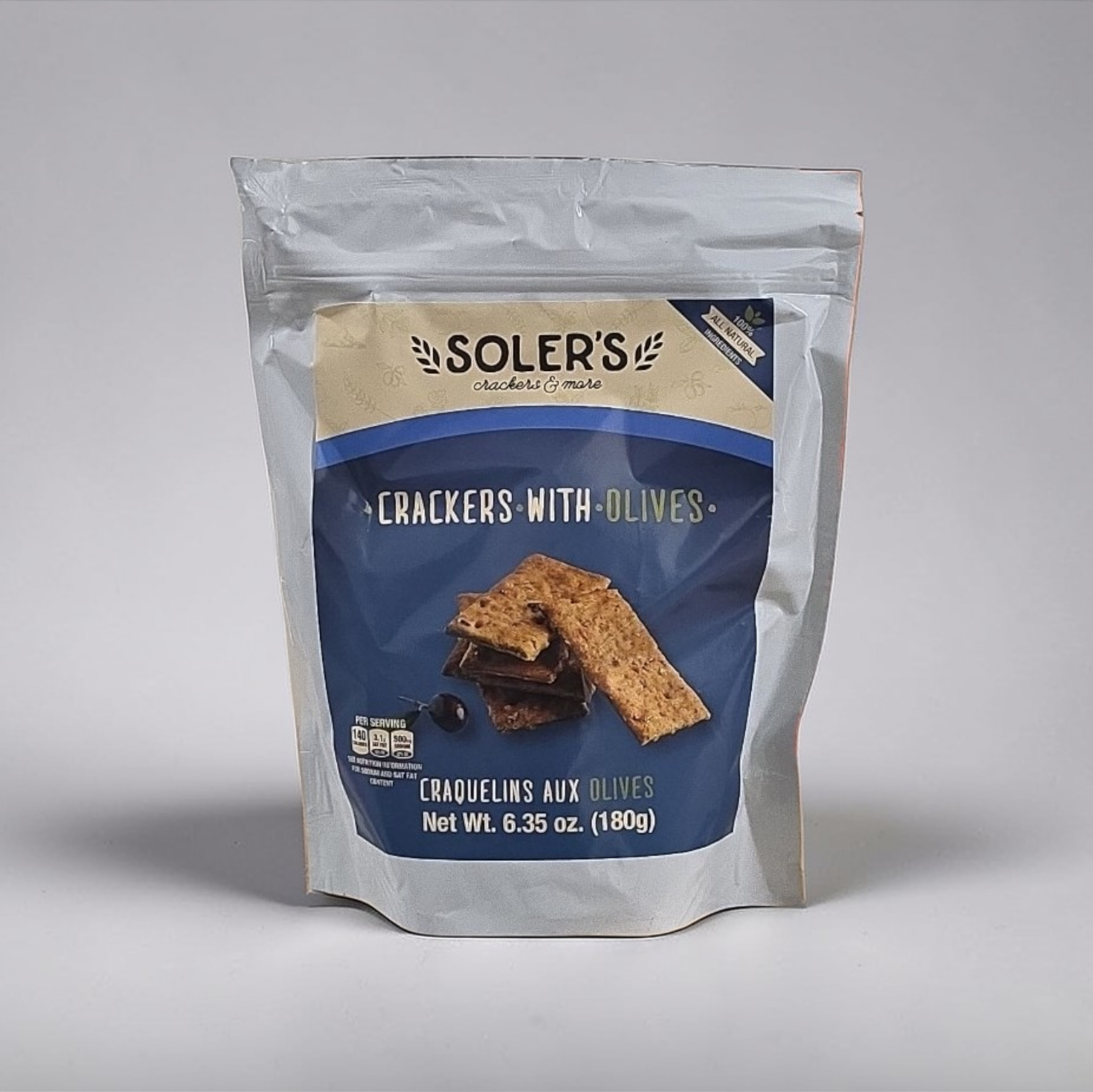 SOLERS Cracked With Olives 180g