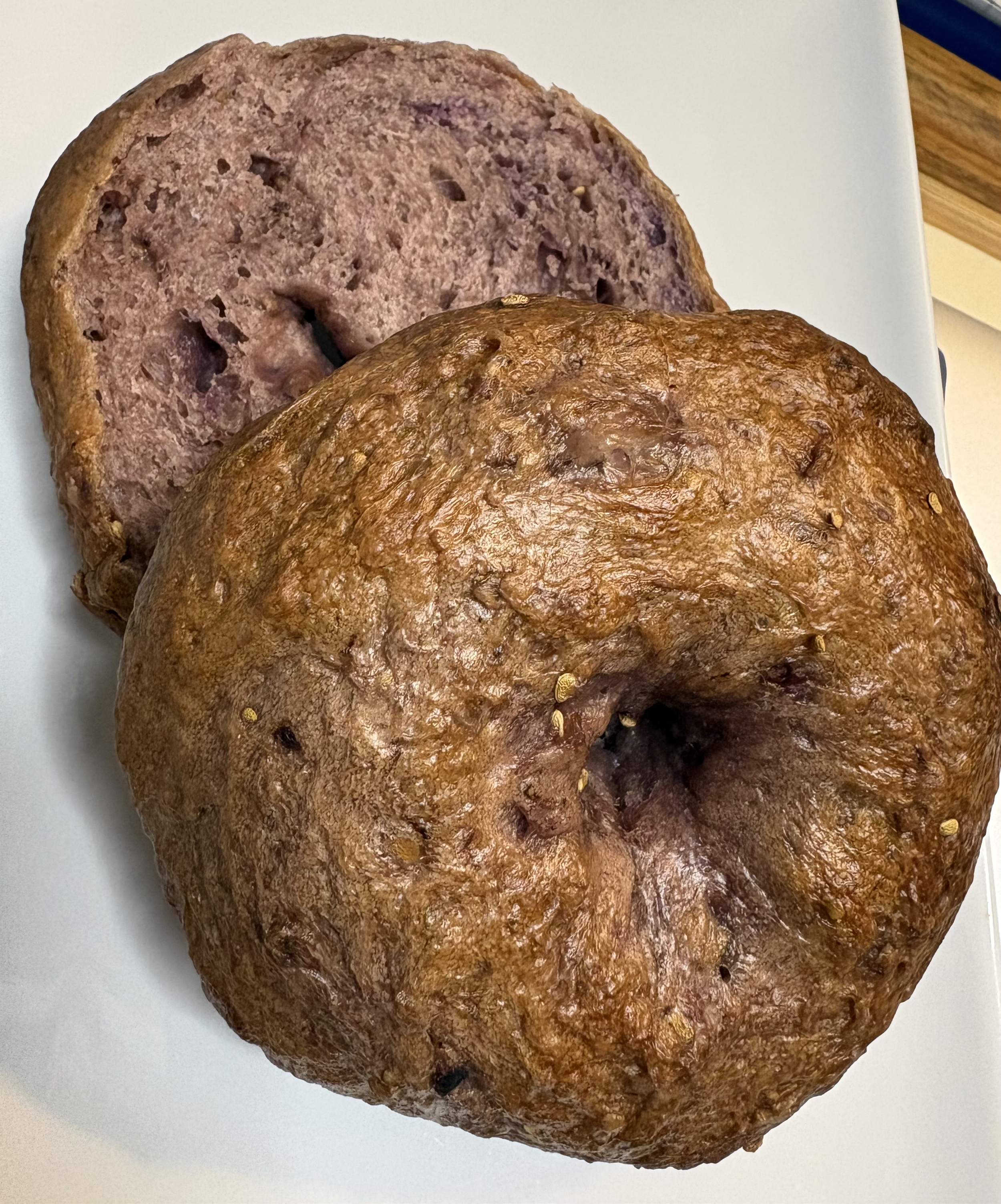Blackberry Bagels