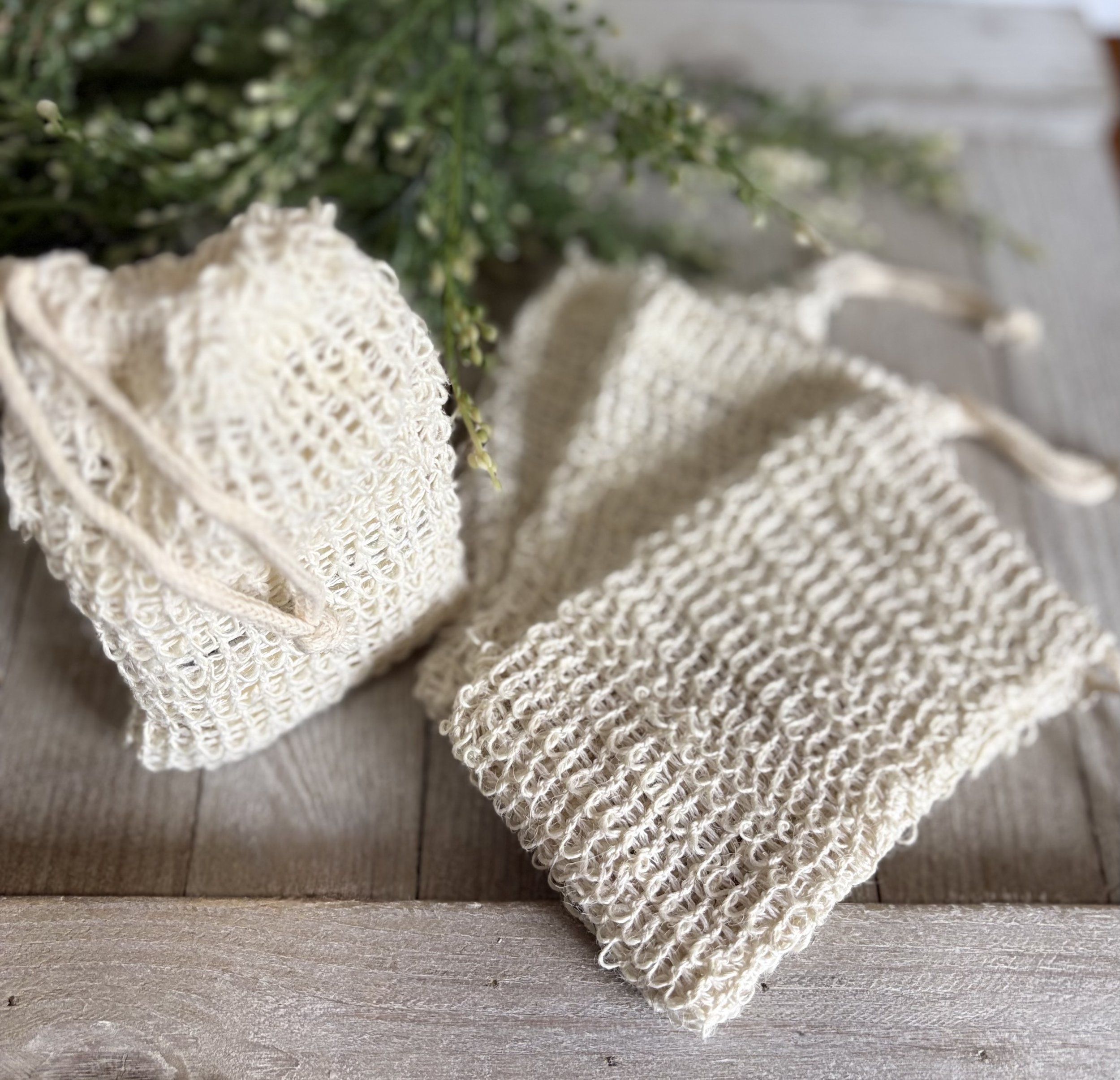Sisal Soap Bag