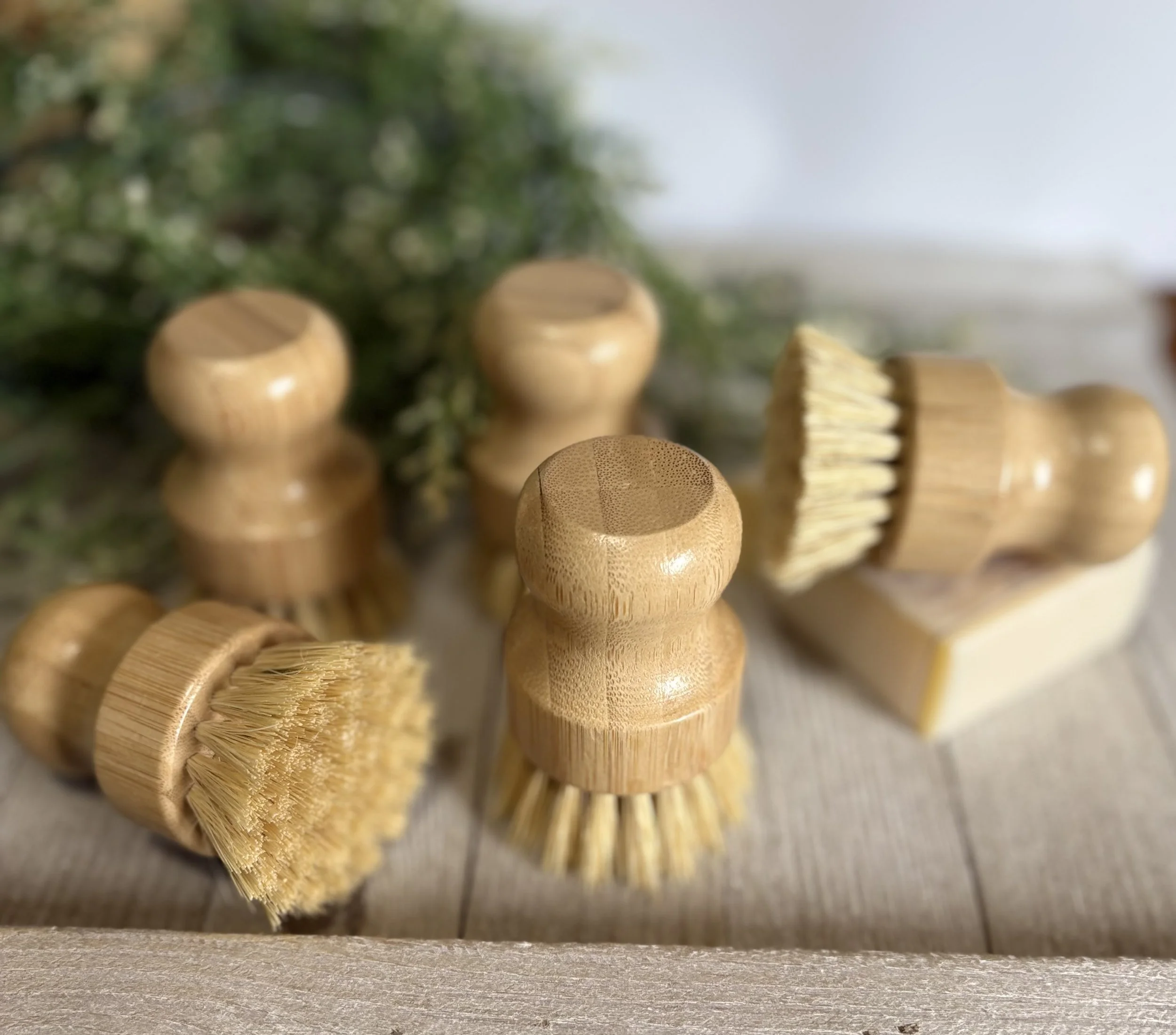 Sisal Dish Scrub Brush