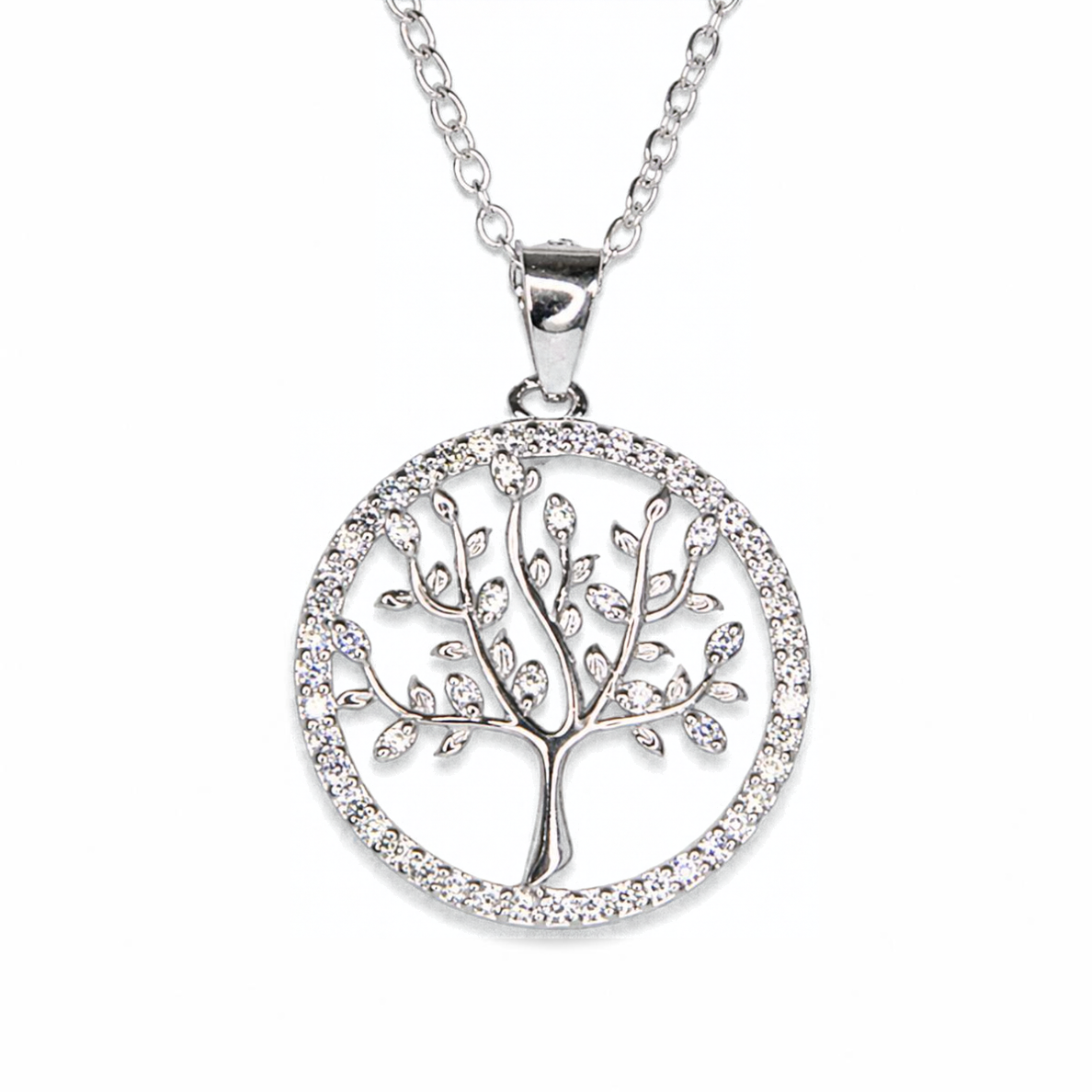 Silver Donna Ricardo Tree of Life Pendant (DRP5006)
