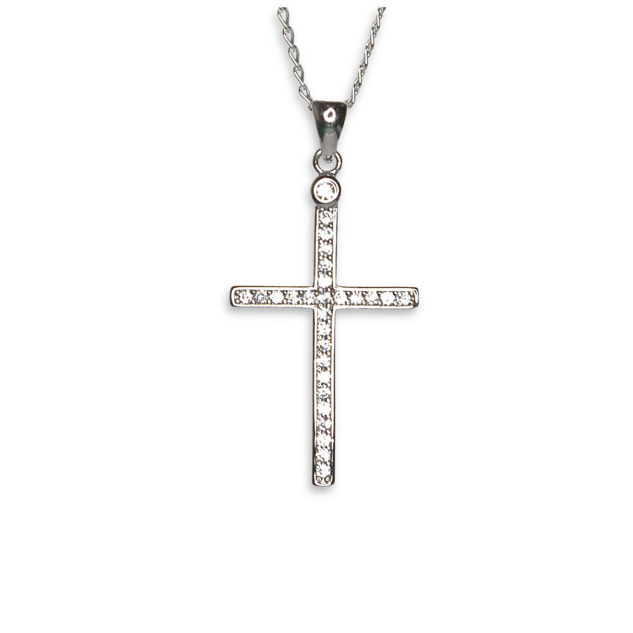 Silver Donna Ricardo Cross Pendant (DRP4003)