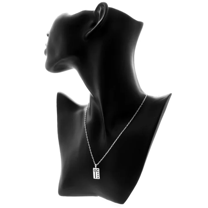 Sterling Silver Charles Rennie Mackintosh Panel Pendant - 16mm (3).webp