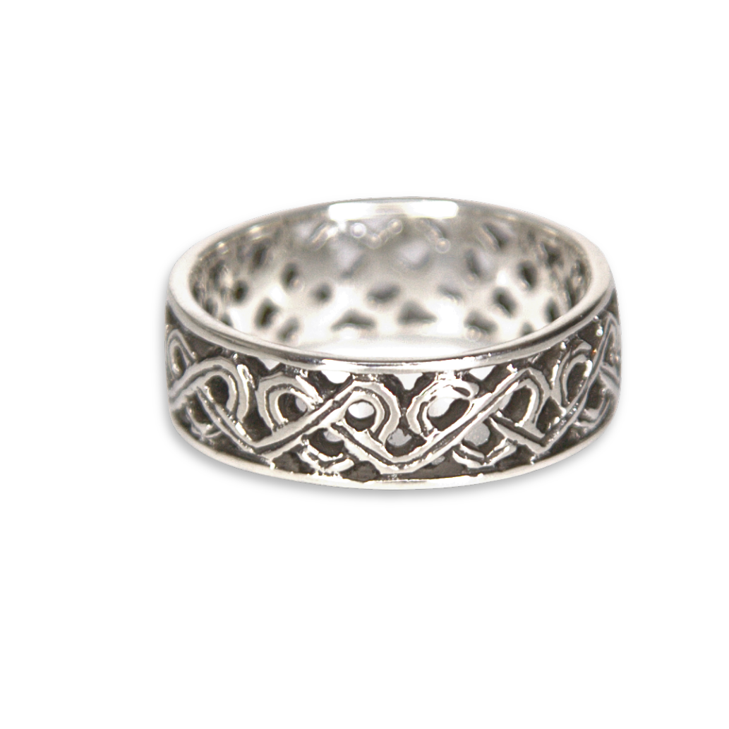 Celtic Knot Heart Ring (SSR8987)