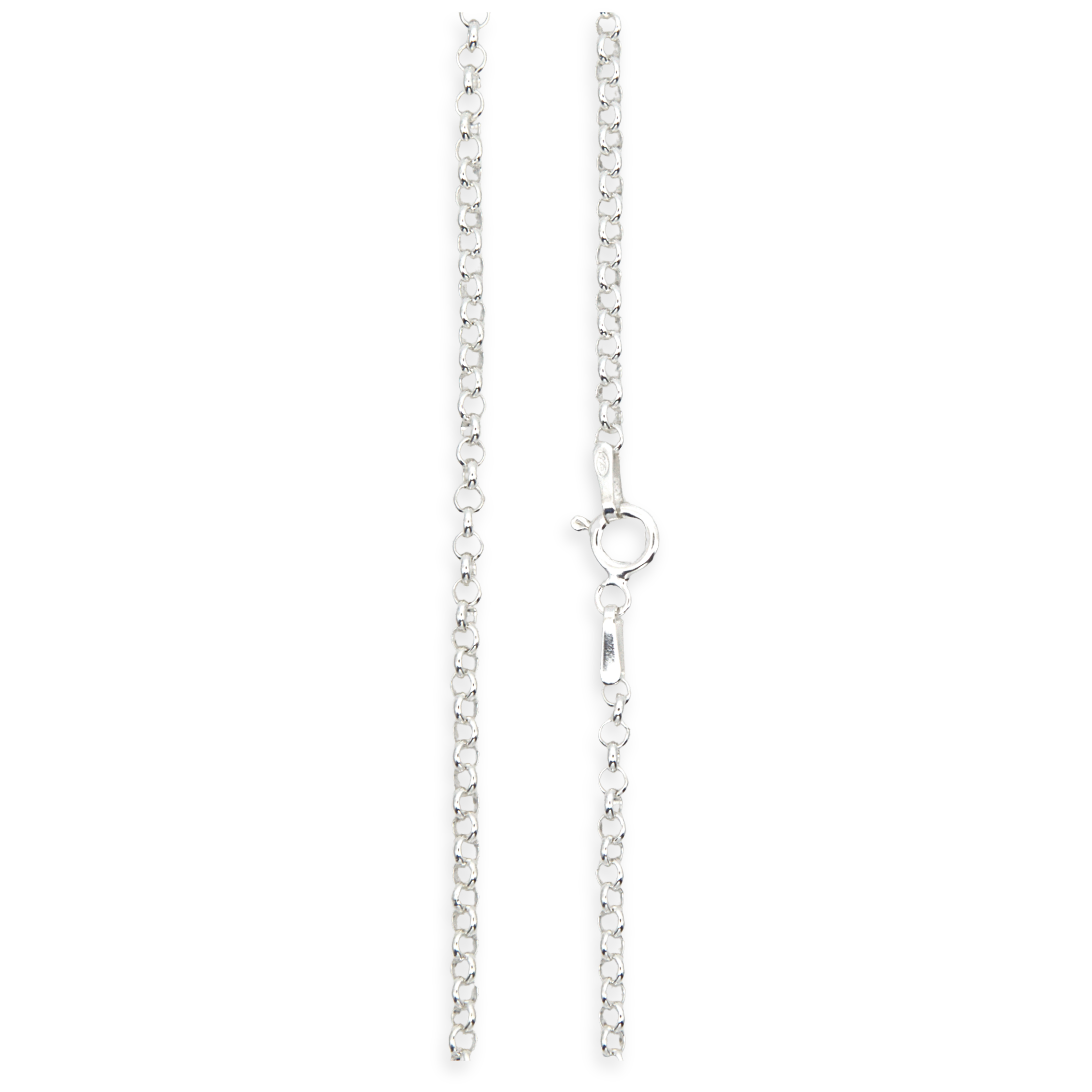 Sterling Silver Women's Belcher Chain - Various Sizes