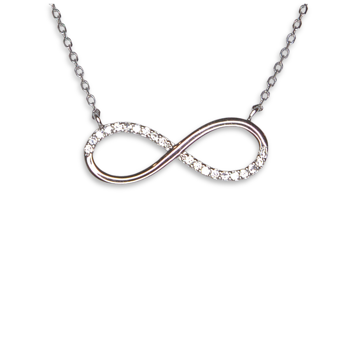 Silver Donna Ricardo Infinity Necklet (DRN2002)