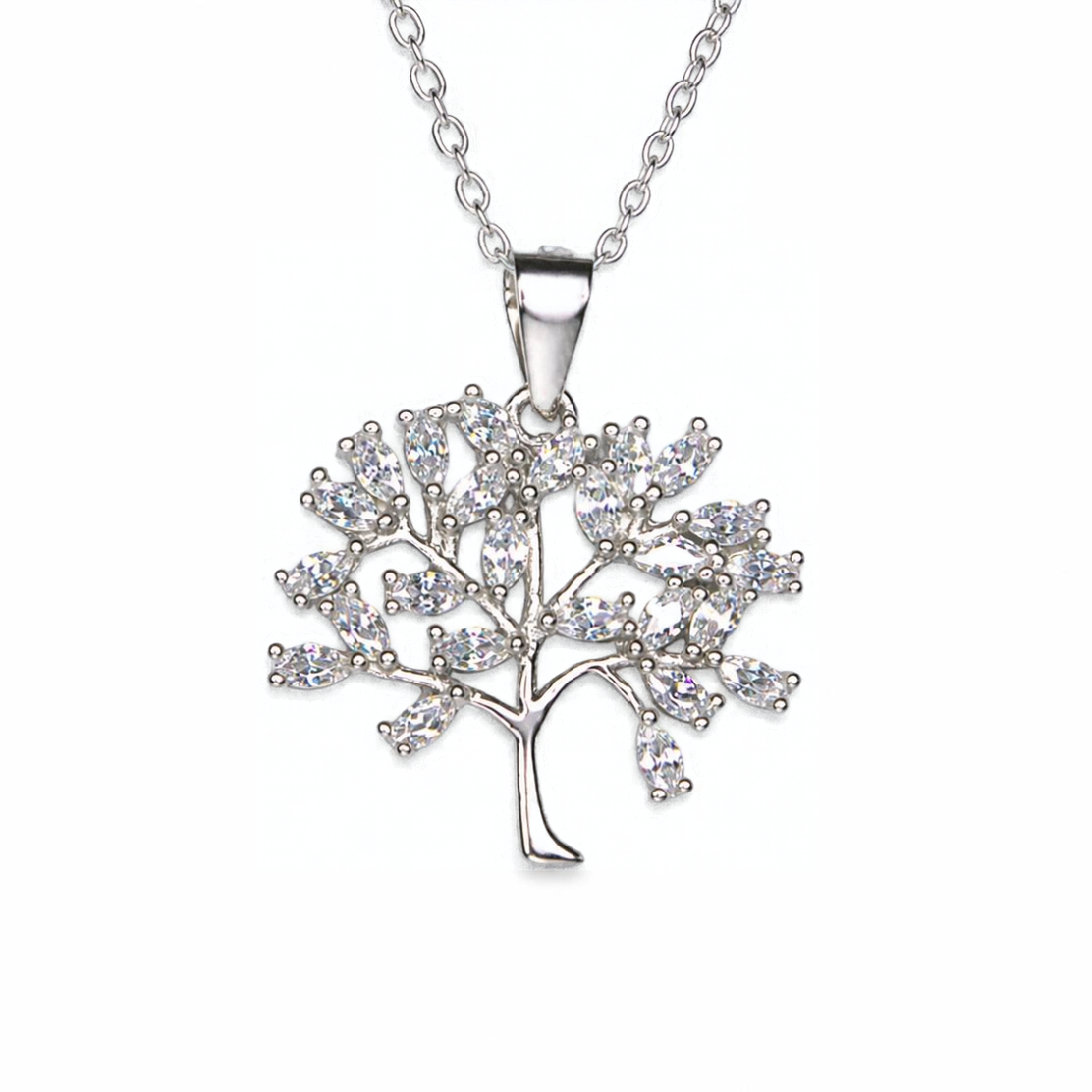 Silver Donna Ricardo Tree of Life Open Pendant (DRP5005)