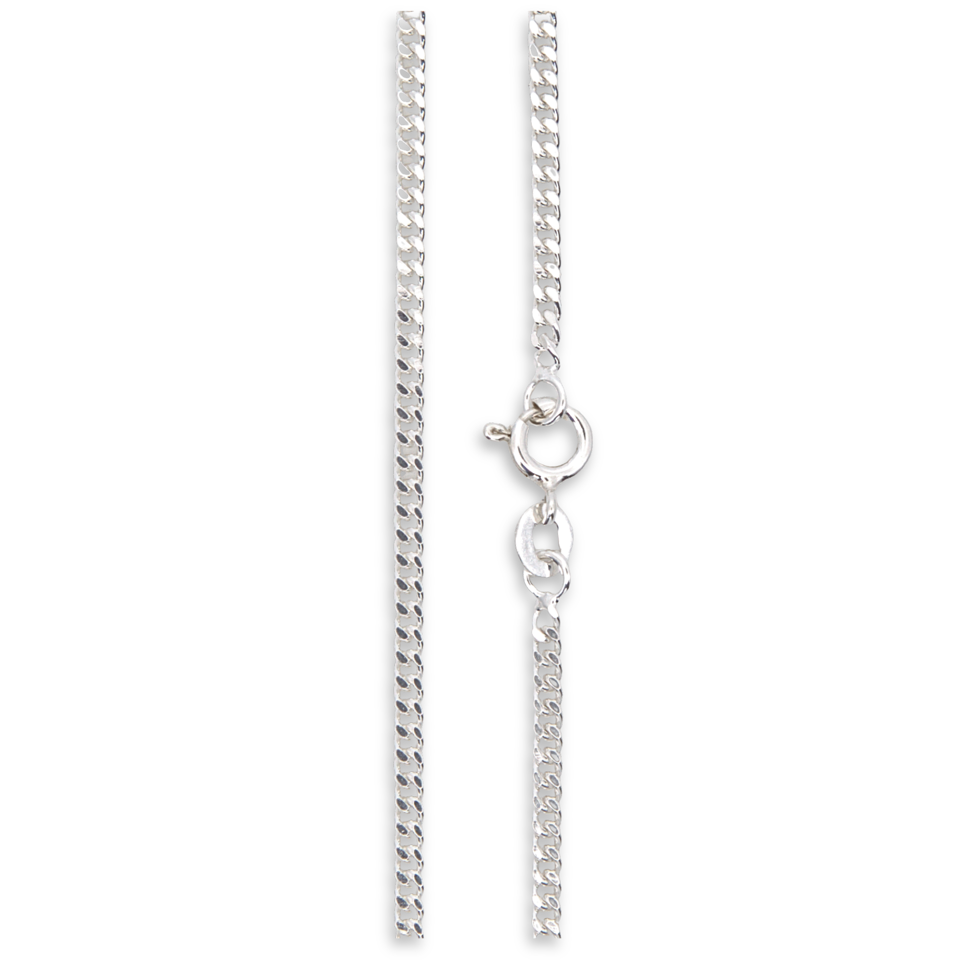 Sterling Silver Women's Curb Chain - Various Sizes