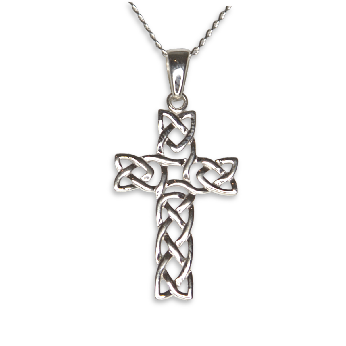 Sterling Silver Celtic Cross Pendant (SCR1208)