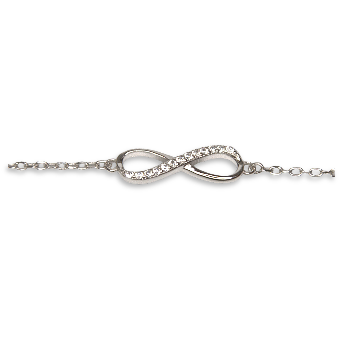 Silver Donna Ricardo Infinity Bracelet (DRB2004)