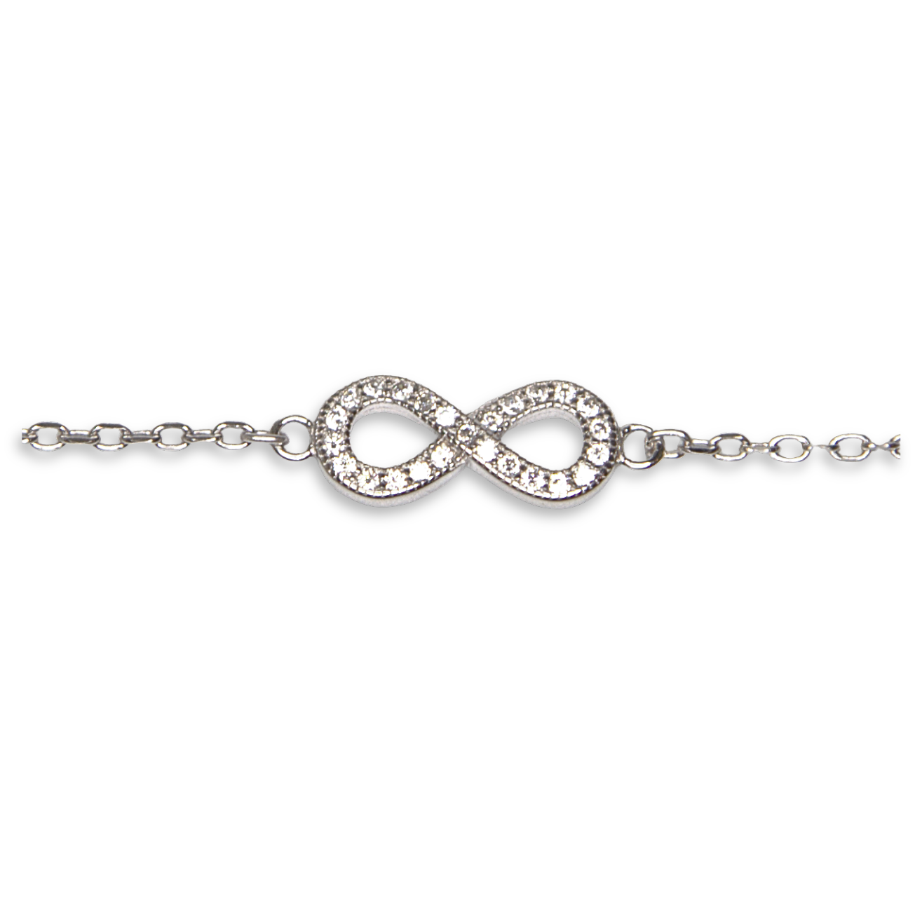 Silver Donna Ricardo Infinity Bracelet (DRB2003)
