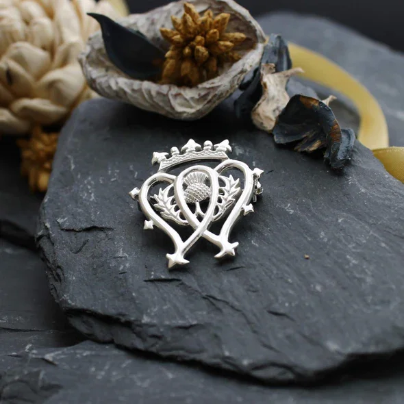 Sterling Silver Scottish Luckenbooth Brooch - 35mm (2).webp