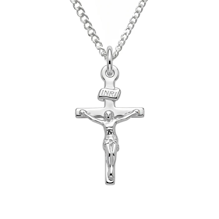 Sterling Silver Crucifix Necklace – 20mm (1).png