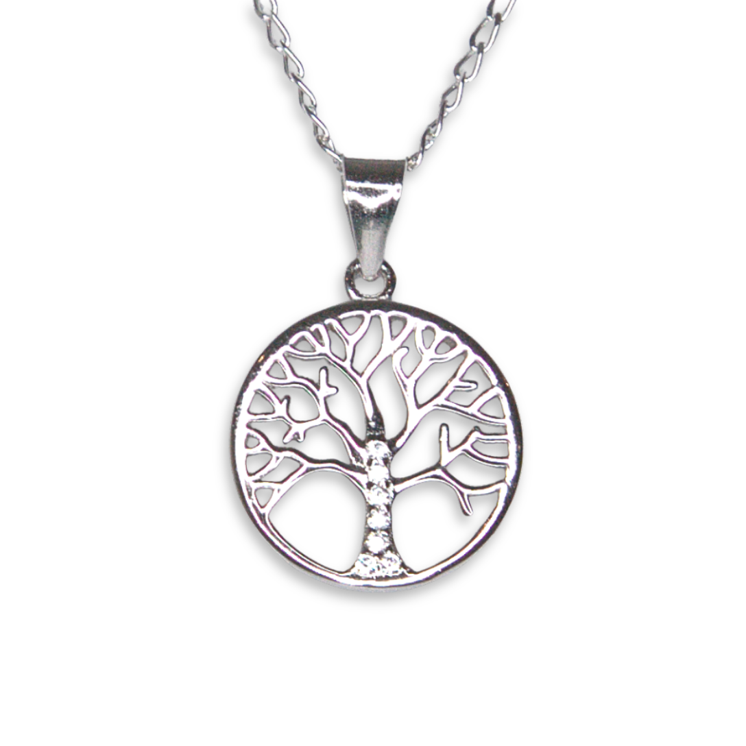 Silver Donna Ricardo Tree of Life Pendant (DRP5010)
