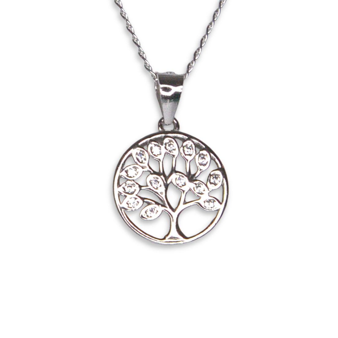 Silver Donna Ricardo Tree of Life Pendant (DRP5007)