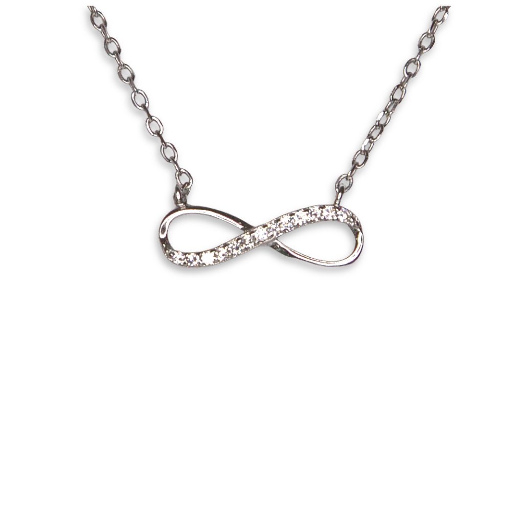 Silver Donna Ricardo Infinity Necklet (DRN2001)