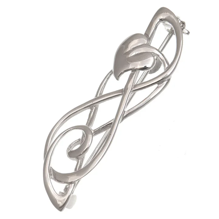Sterling Silver Charles Rennie Mackintosh Sweep Brooch - 35mm (1).webp