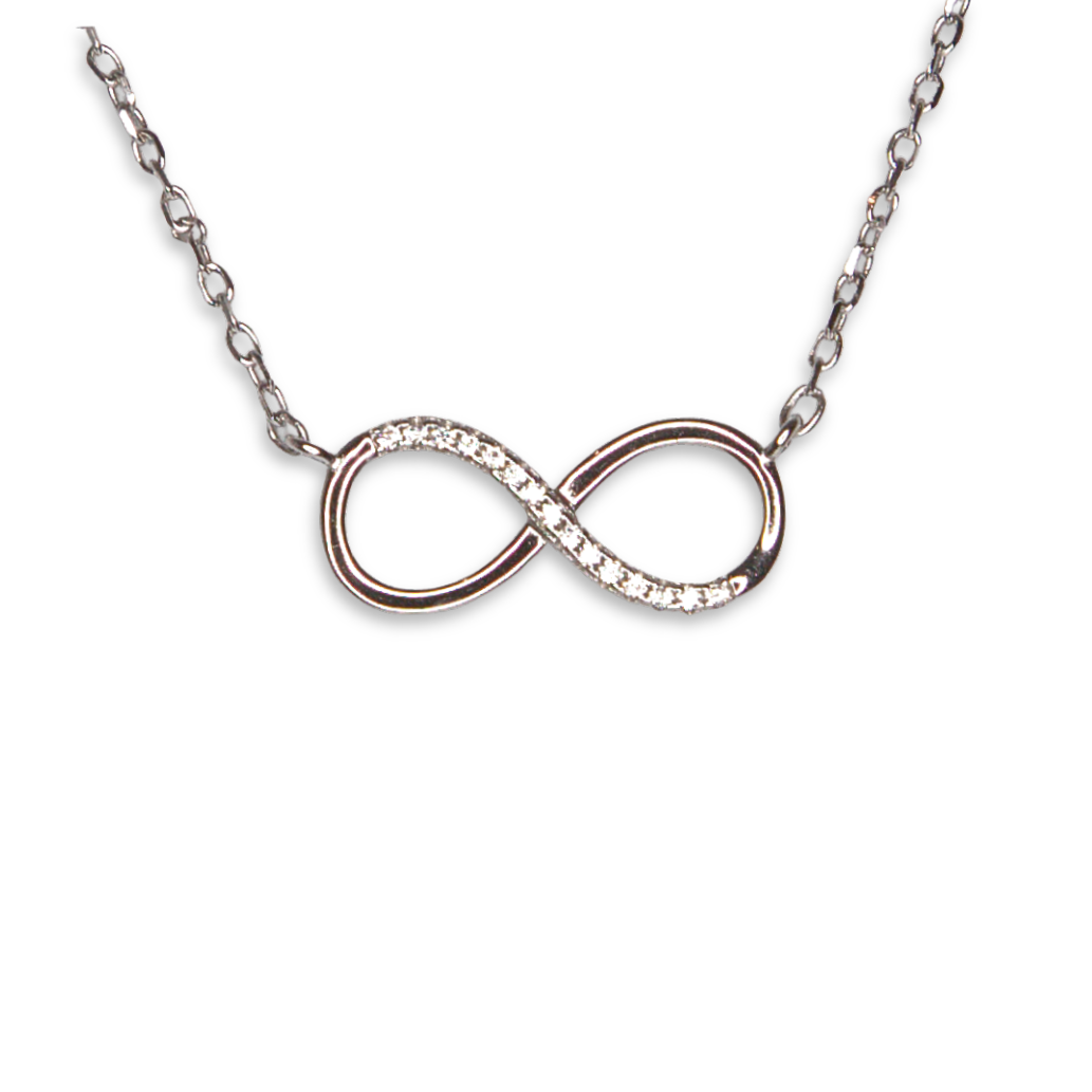 Silver Donna Ricardo Infinity Necklet (DRN2002)