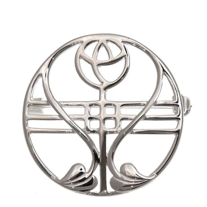 Sterling Silver Charles Rennie Mackintosh Tree Circle Brooch - 28mm (1).webp