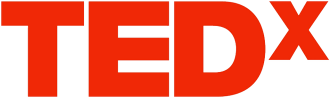 TEDx logo in red and black.