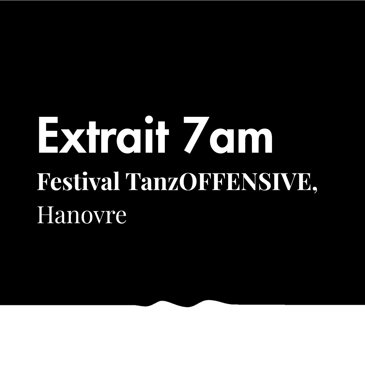 Présentation d’un extrait de 7AM
