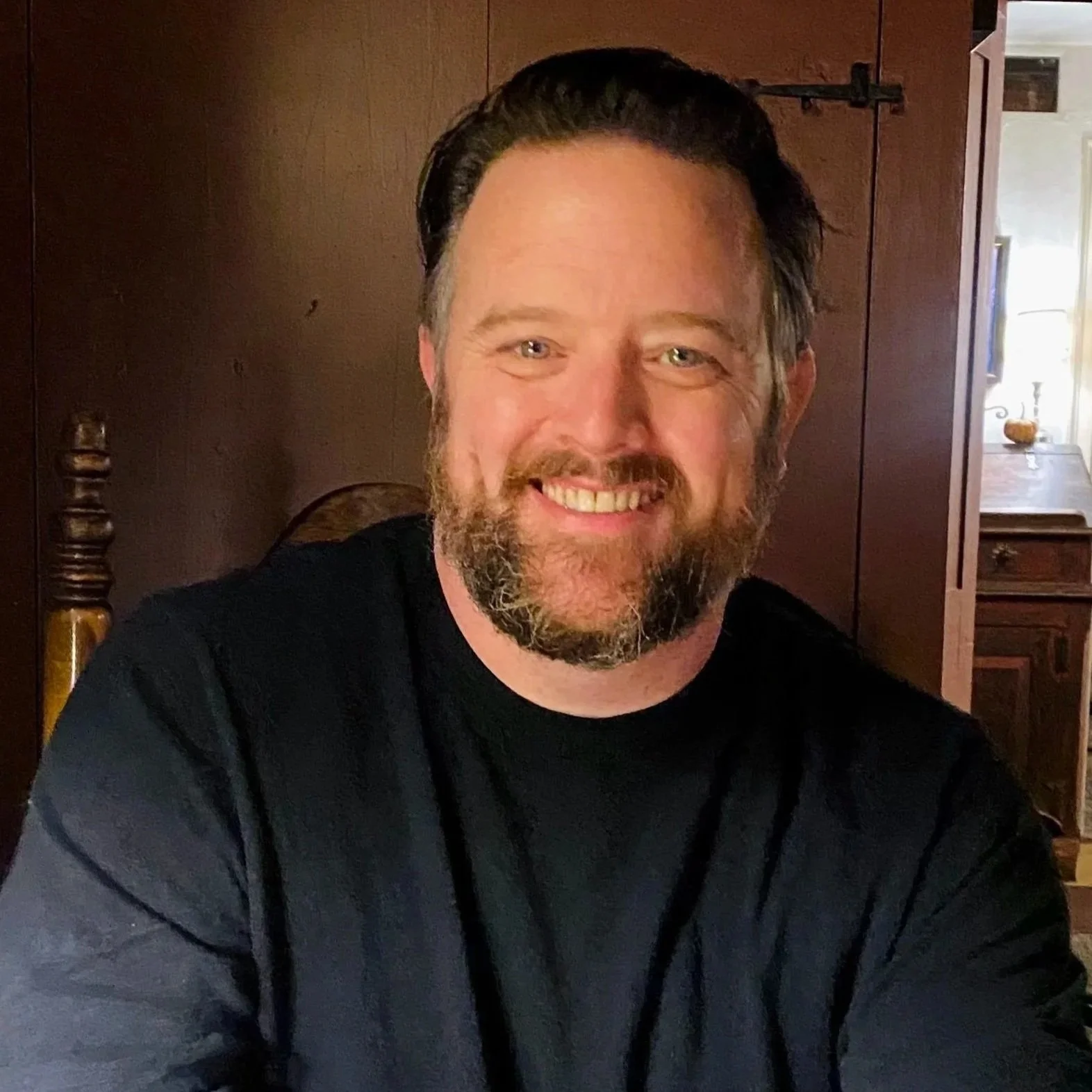 Portrait of Joe Hayes, San Francisco brand consultant, writer, and founder of JustSayJoe and WOOF! Dog Sitting & Training.